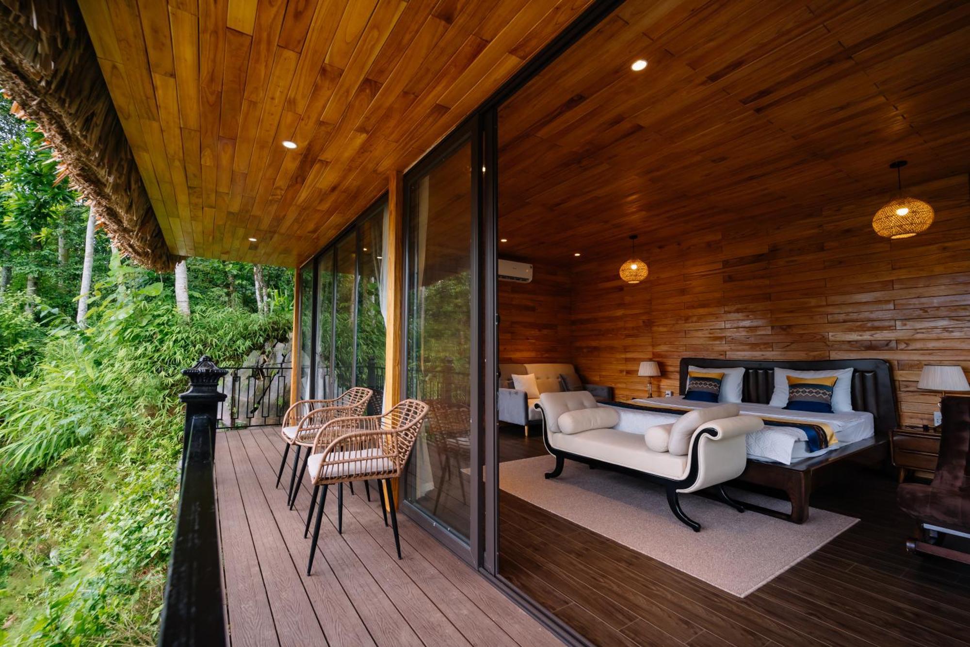 Lotus Premium Lodge - Lotus Group Tours Ha Giang Eksteriør bilde