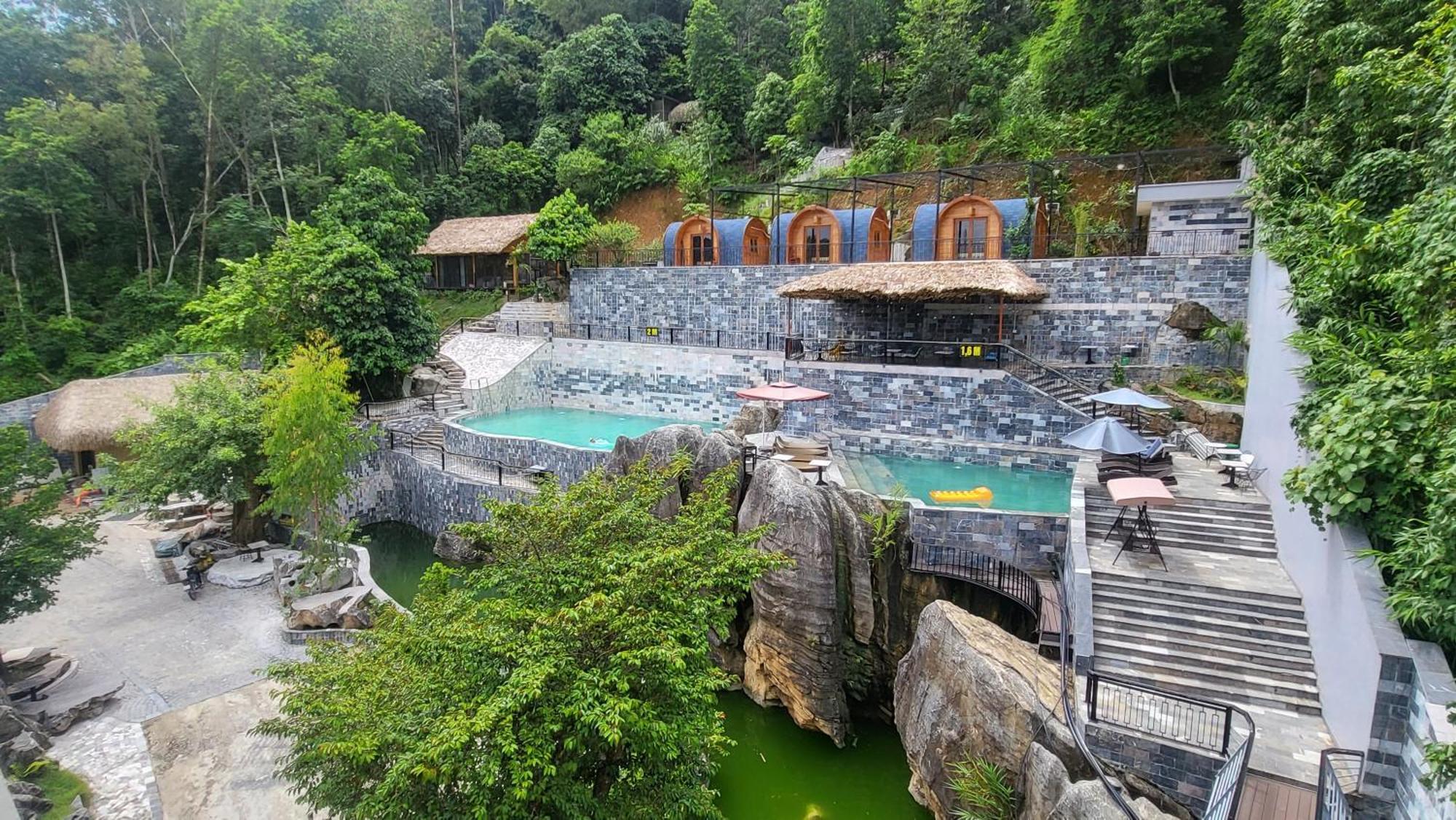 Lotus Premium Lodge - Lotus Group Tours Ha Giang Eksteriør bilde