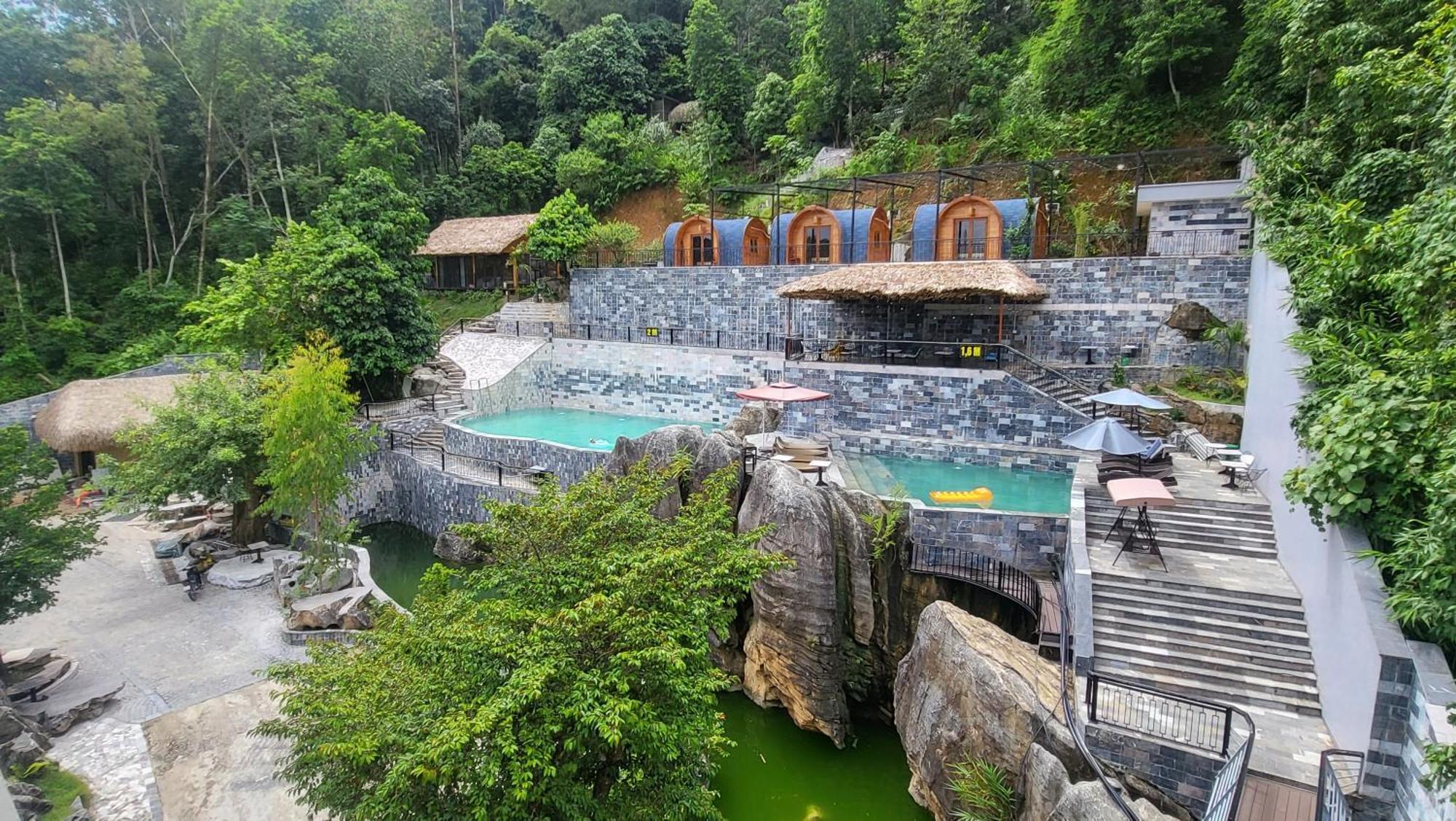 The Bluestone Lodge Ha Giang Eksteriør bilde