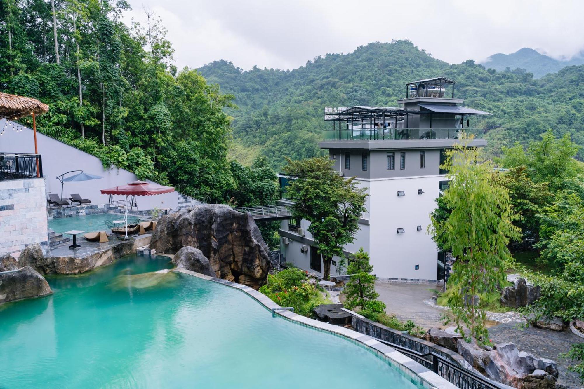 Lotus Premium Lodge - Lotus Group Tours Ha Giang Eksteriør bilde